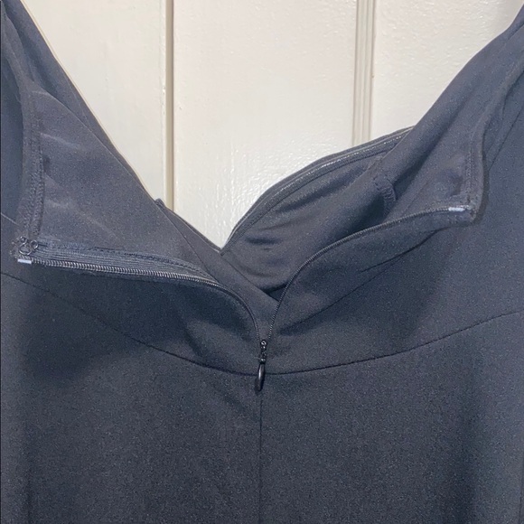 SHEIN Medium Aloruh Women's Summer Elegant Black Jacquard Strapless Dress - Picture 6 of 9